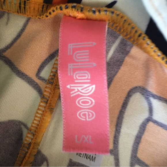 NWT Lularoe Nightmare Before Christmas Kids Mae 12 + New Nightmare Leggi… - Picture 8 of 9